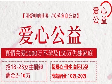 昭化捐卵助孕生子 爱心志愿者招募
